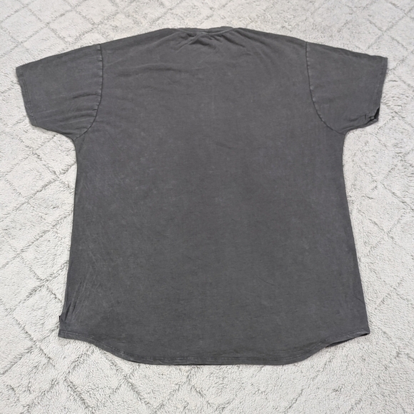 Lululemon T-Shirt Men's XL Gray Garment Dye Slub Pima Cotton Relaxed Fit - Picture 7 of 7
